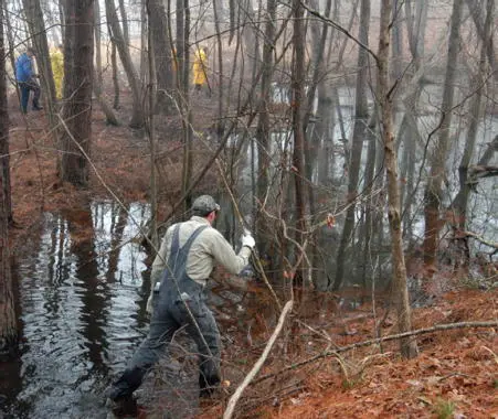 Volunteers traverse the bayous of East Texas looking for remains of Columbia s - фото 38