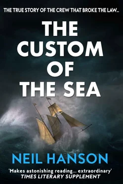 Neil Hanson The Custom of the Sea обложка книги