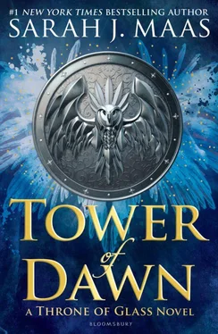 Сара Маас Tower of Dawn обложка книги