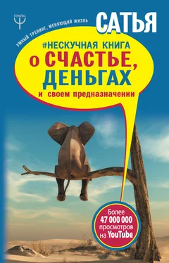 Сатья Дас Нескучная книга о счастье, деньгах и своем предназначении обложка книги