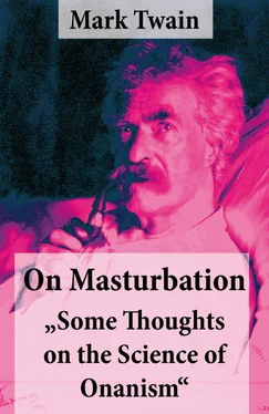 Марк Твен On Masturbation: Some Thoughts on the Science of Onanism обложка книги