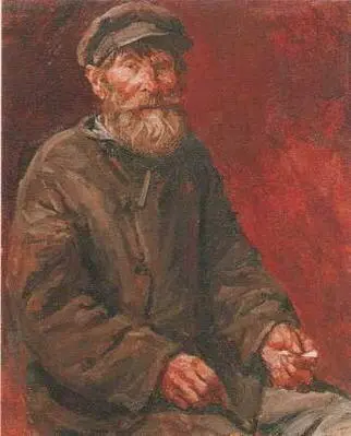 Кузнец Василий Лотин 19381940 Частное собрание Сено скошено 1940 - фото 15