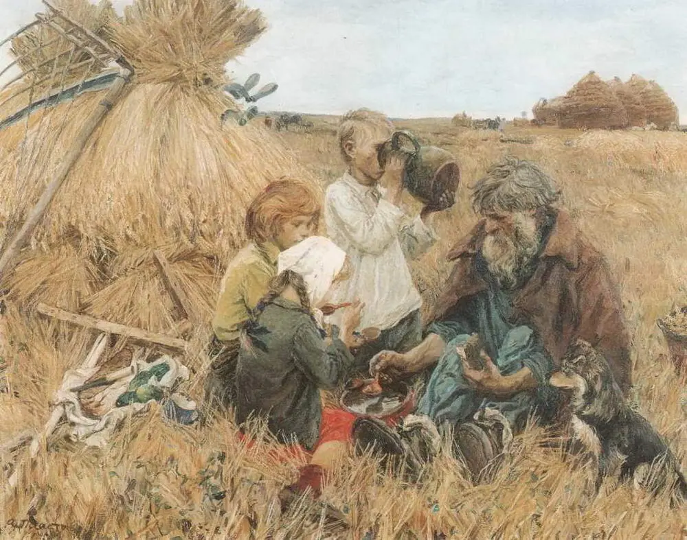 Жатва 1945 Государственная Третьяковская галерея Москва Война с фашистами - фото 32