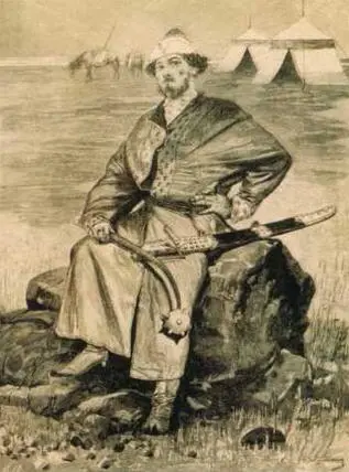 Алеша Попович Рисунок к книге Русские былинные богатыри 1895 Илья Муромец - фото 30