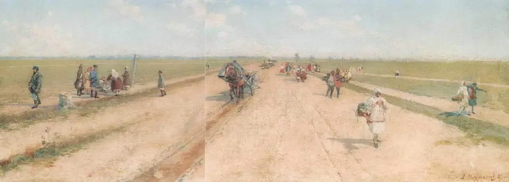 Дорога 1887 Государственная Третьяковская галерея Москва Благодаря ей - фото 40