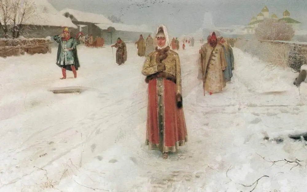 Воскресный день 1889 Новгородский историкоархитектурный музейзаповедник - фото 57