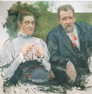 Портрет ИФ Тюменева с женой 1890е Историкоархитектурный и художественный - фото 65
