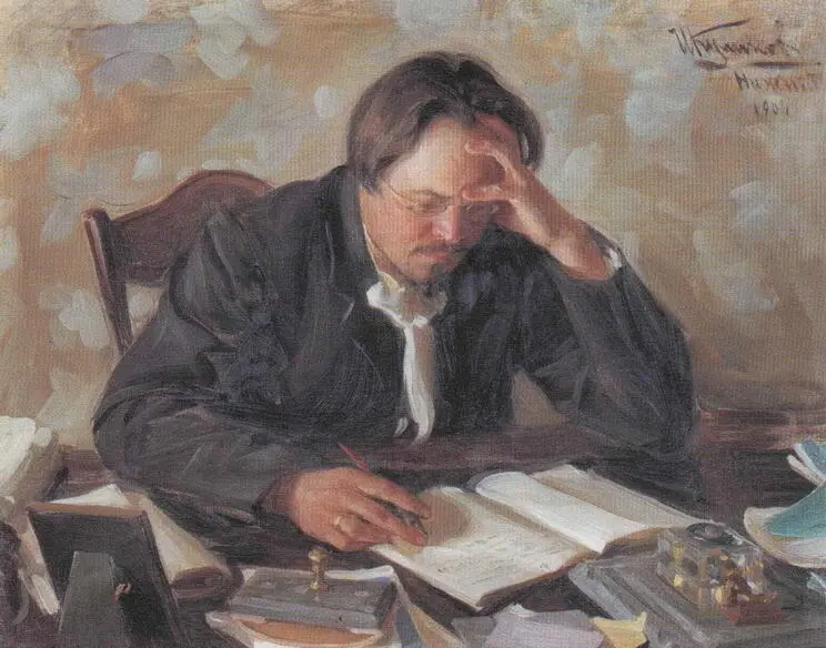 Портрет ЕН Чирикова 1904 Доммузей ИС Куликова Муром По заключенному с - фото 17