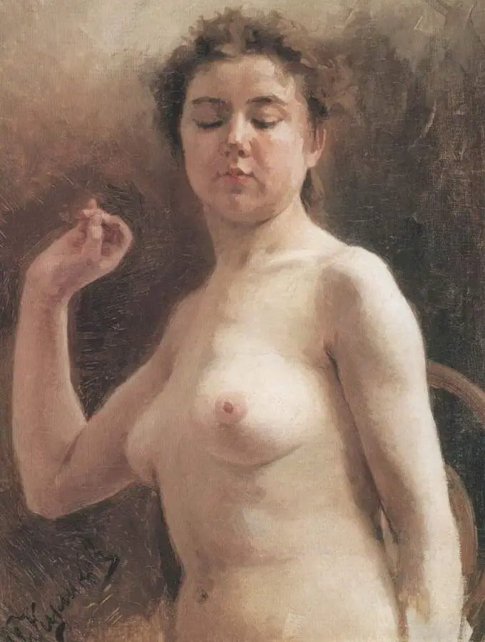 Первая натурщица 1896 Доммузей ИС Куликова Муром Многие из этих учеников - фото 5