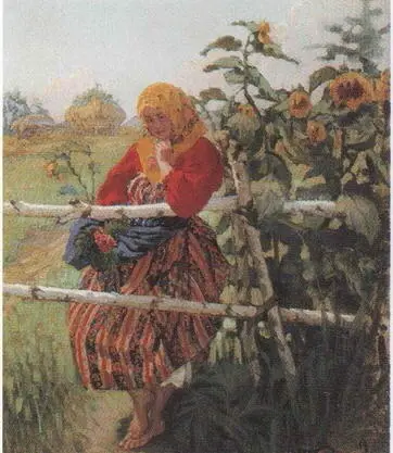Персики 1938 Доммузей ИС Куликова Муром У околицы 1913 - фото 52