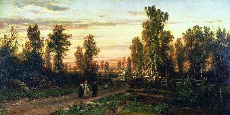 Вечер 1871 Государственная Третьяковская галерея Москва Однако показанную на - фото 31
