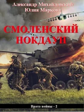 Александр Михайловский Смоленский нокдаун обложка книги