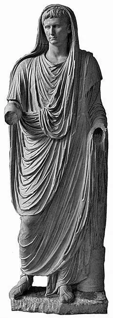 Император Октавиан Август в качестве Великого Понтифика Pontifex Maximus - фото 1