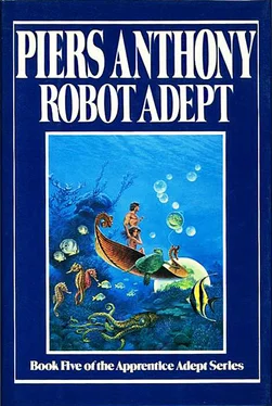 Пирс Энтони Робот-Адепт обложка книги