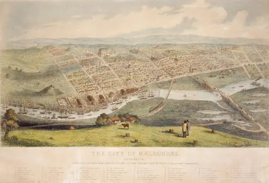 Though still young Melbourne was already a sprawling town when Ticonderoga s - фото 11
