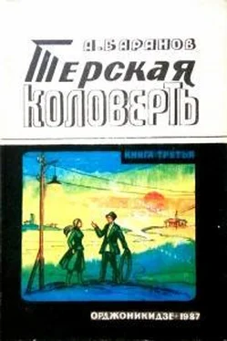 Анатолий Баранов Терская коловерть. Книга третья. обложка книги