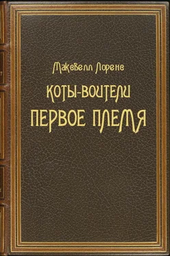 Максвелл Лоренс Коты-Воители. Первое племя обложка книги