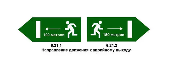 Знаки 6211 и 6212 перекочевали из офисов и торговых центров на дорогу а в - фото 32