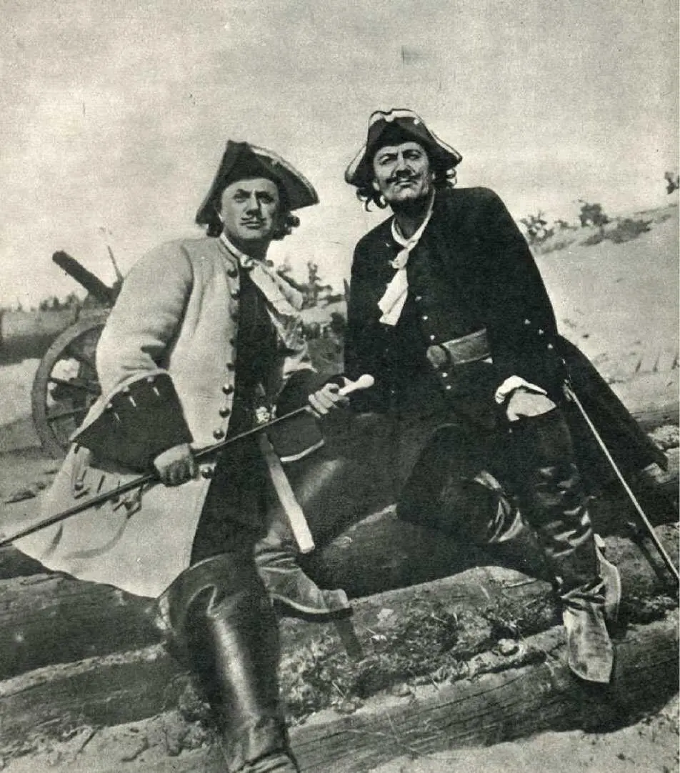 Драгуны Меншикова в резерве Еще минута и Петр бросит их в бой Три - фото 188