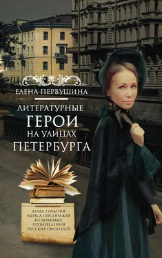 Елена Первушина Литературные герои на улицах Петербурга. Дома, события, адреса персонажей из любимых произведений русских писателей обложка книги