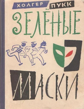 Холгер Пукк Зелёные маски обложка книги