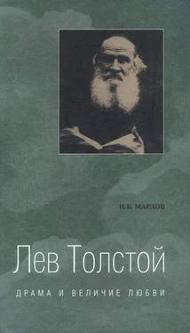 Игорь Мардов Лев Толстой. Драма и величие любви. Опыт метафизической биографии обложка книги