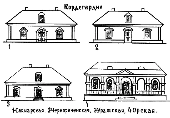 Уральская кордегардия отличалась от Чернореченской только высотой и тем что в - фото 27