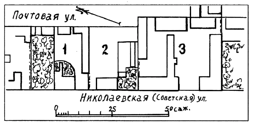 Восточная сторона главной улицы 1 Квартира начальника инженеров 2 - фото 37