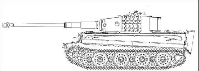 Tiger AusfE c 88мм пушкой KwK 43 L71 Подверглась изменениям и силовая - фото 22