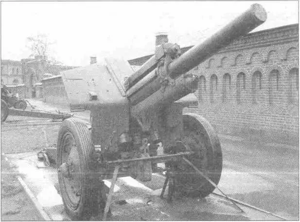 Советская 122мм гаубица М30 образца 1938 г Советская 152мм гаубица Д1 - фото 23