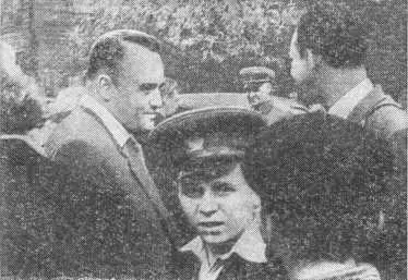 При закладке памятника К Э Циолковскому в Калуге 15 сентября 1957 года - фото 27