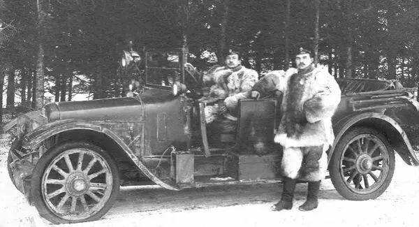 Легковой автомобиль Остин модель 20 НР из состава Военной автомобильной - фото 13