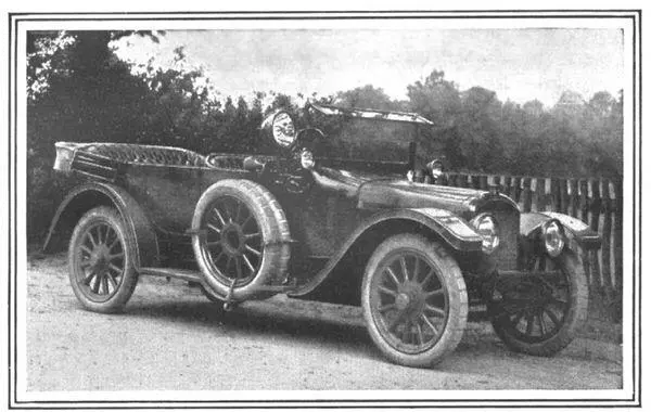 Фото из английского журнала 1916 года с изображением Остина модели 20 НР В - фото 26