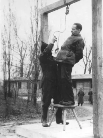 The AuschwitzBirkenau Commandant Rudolf Höss moments before his execution - фото 18