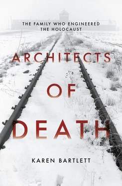 Karen Bartlett Architects of Death: The Family Who Engineered the Holocaust обложка книги