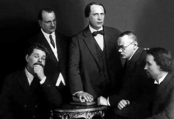 Горький К Роде А Н Толстой А М Ремизов А П Пинкевич Берлин 1922 г - фото 43