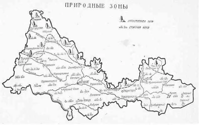 К югу от полосы обыкновенных черноземов простирается полоса южных или - фото 11