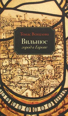 Томас Венцлова Вильнюс: Город в Европе обложка книги