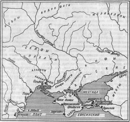 Рис 1 Карта Северного Причерноморья Войдя в орбиту экономической и - фото 1