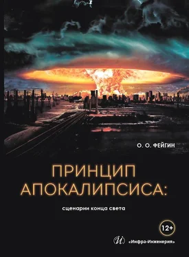 Олег Фейгин Принцип апокалипсиса: сценарии конца света обложка книги