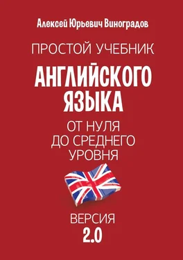 Алексей Виноградов Простой учебник английского языка — от нуля до среднего уровня. Версия 2.0 обложка книги