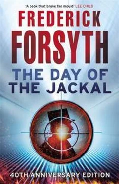 Фредерик Форсайт The Day of the Jackal обложка книги