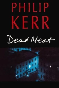 Филип Керр Dead Meat обложка книги