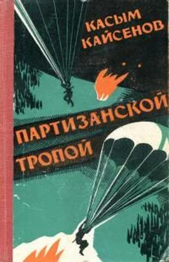 Касым Кайсенов Партизанской тропой обложка книги