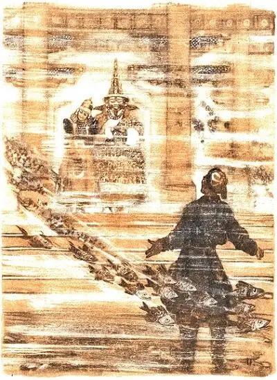 Раз так не буду тебя держать говорит водяной хан Дам я тебе на - фото 14