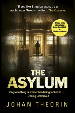 Юхан Теорин The Asylum обложка книги