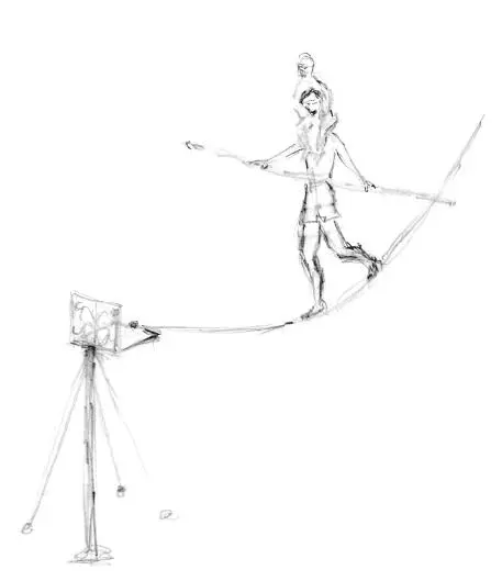 Канатоходец Усталость Джек и Джина Белая Ворона - фото 17