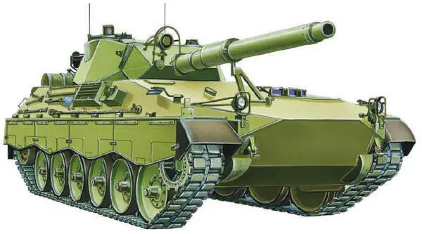 Модернизированный аргентинский танк ТАМ4 1978 г Изза того что на - фото 5