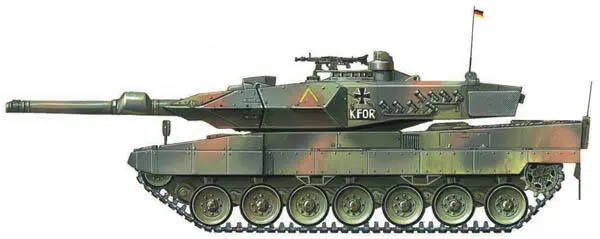 Танк Leopard 2А5 214й танковый батальон Бундесвера международные силы по - фото 13