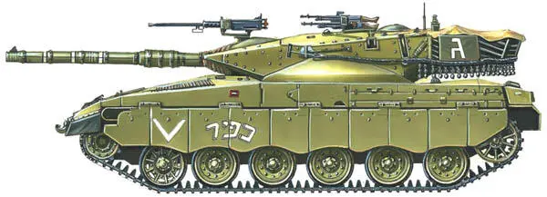 Merkava Mk2 1990 г В башне Меркавы устанавливается лицензионная - фото 15